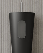 18″ Freestanding Pedestal Basin in Solid-Surface I-Stone