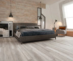 7.7" × 60" Laminate Flooring – Flash Oak (12.3mm, Click Lock)