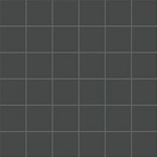 12" × 12" Obsidian Grid Porcelain Mosaic Tile – Satin Finish