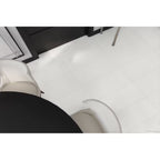 12" × 24" Arctic White Polished Porcelain Tile