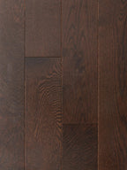 Solid Hardwood Flooring – Classic Espresso Brown (4.25″, Smooth Finish)