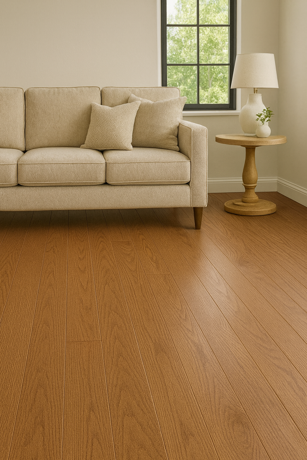 Solid Hardwood Flooring – Classic Walnut (4.25″, Smooth Finish)