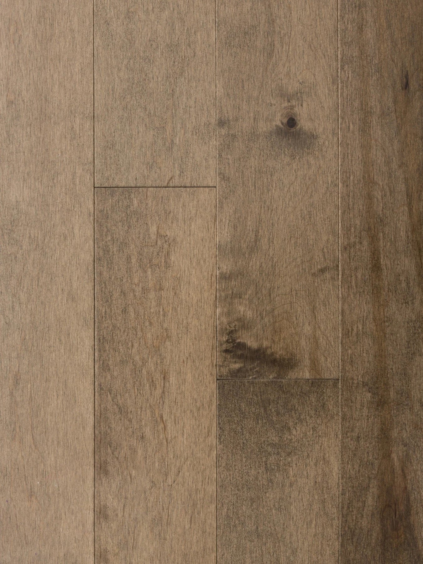Solid Hardwood Flooring – Driftwood Brown (4.25″, Smooth Finish)