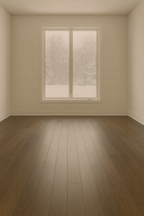 Solid Hardwood Flooring – Frosted Walnut Brown (4.25″, Smooth Finish)