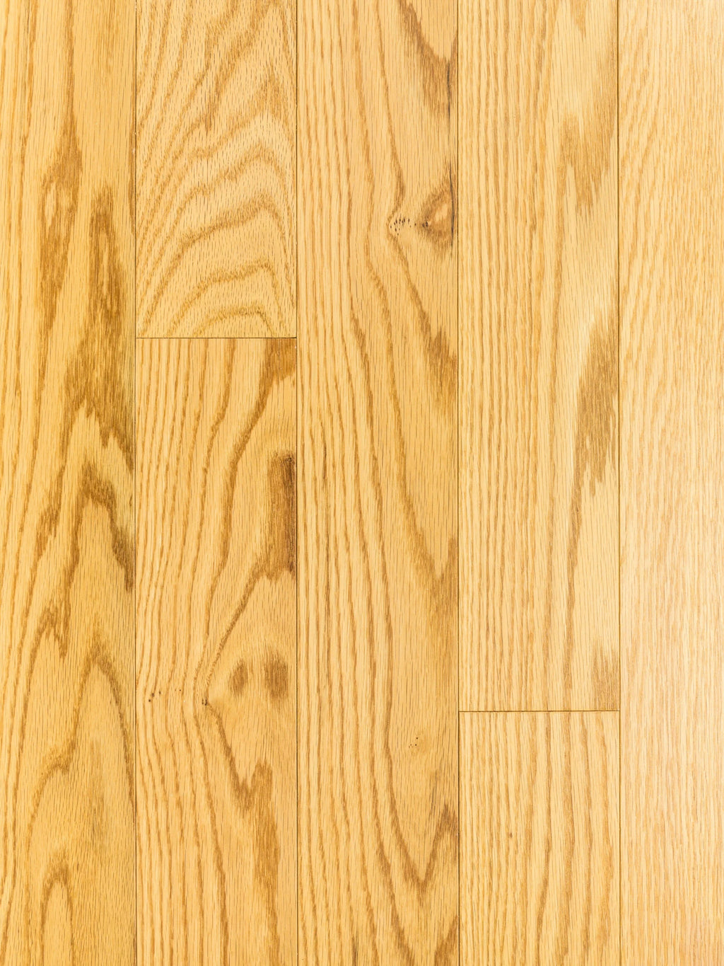 Solid Hardwood Flooring – Natural Honey Oak (3.25″, Smooth Finish)