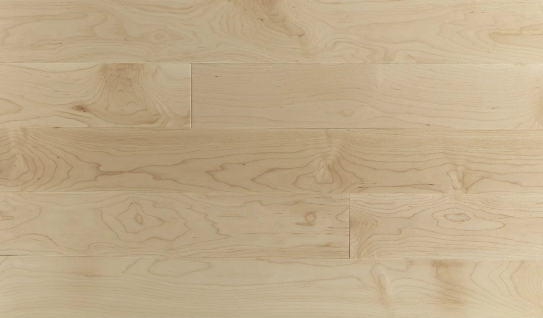 Solid Hardwood Flooring – Natural Maple (4.25″, Smooth Finish)