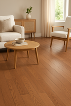 Solid Hardwood Flooring – Warm Chestnut (4.25″, Smooth Finish)