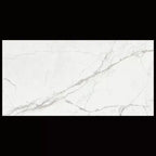 48" × 96" Statuario Apuane Porcelain Slab – Polished