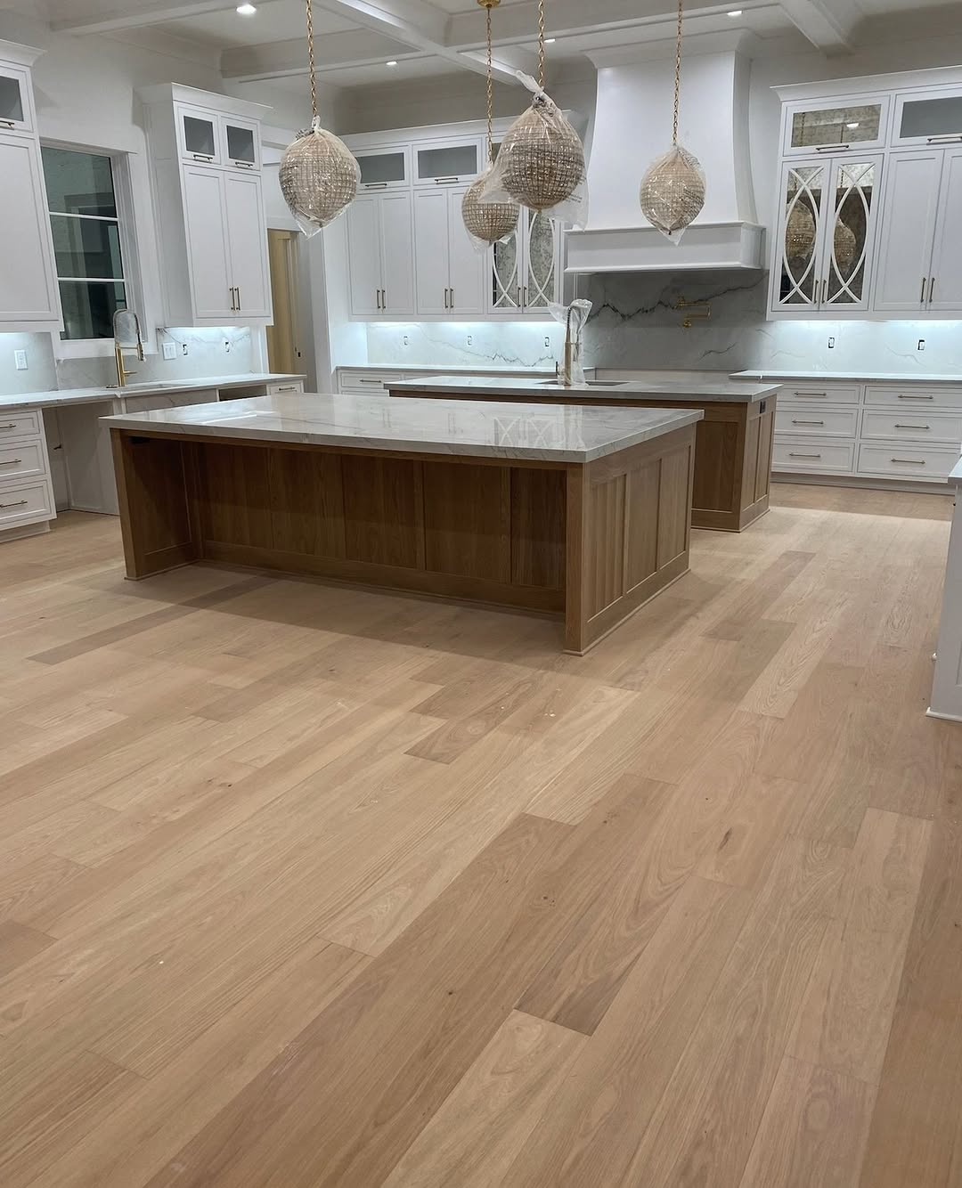 Solid Hardwood Flooring Installed with Expert Craftsmanship